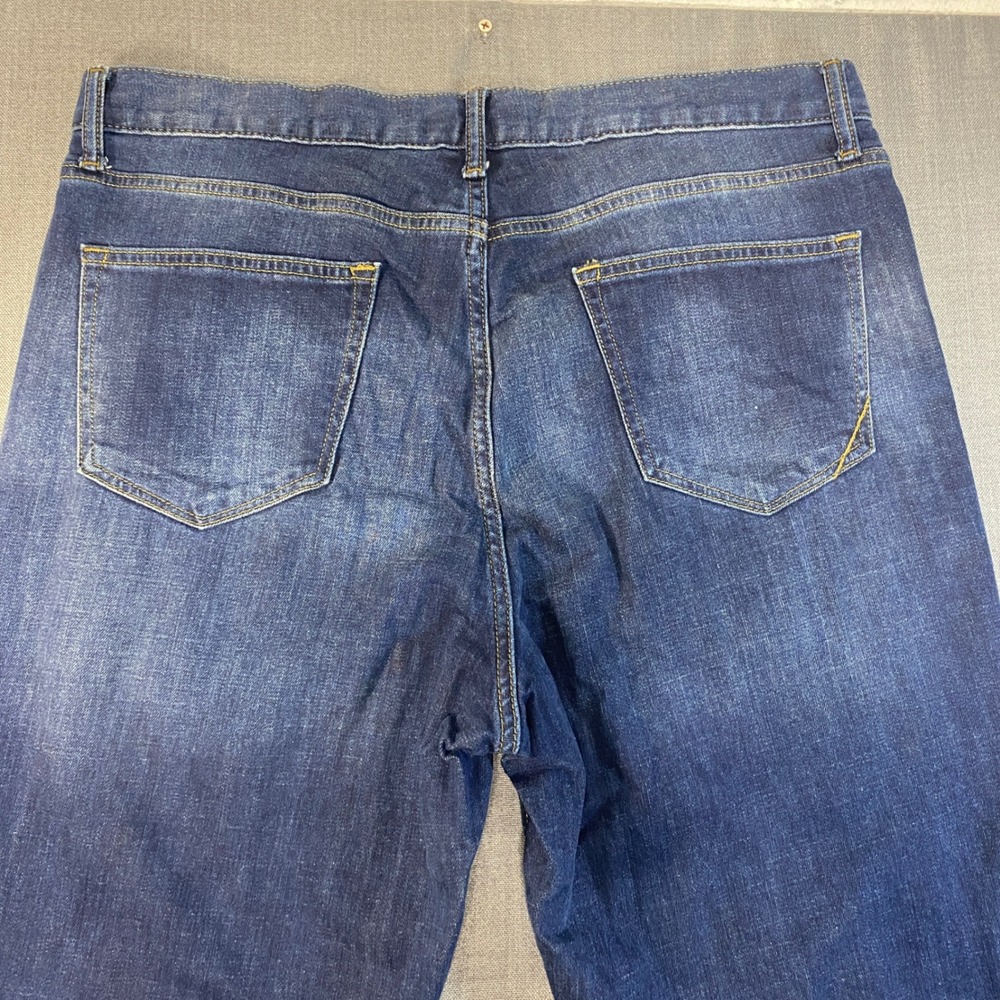 Banana Republic Athletic Fit Jeans Mens 36x32 Dark Wash Blue Denim Pants - Picture 8 of 8